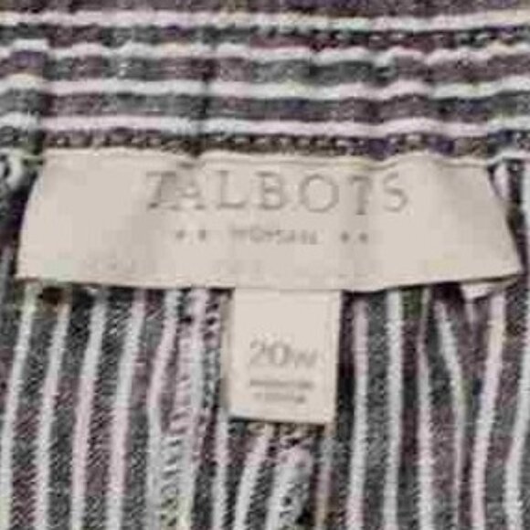 NWT: Talbots Linen/Cotton Pants - Sz 20 - Picture 5 of 8